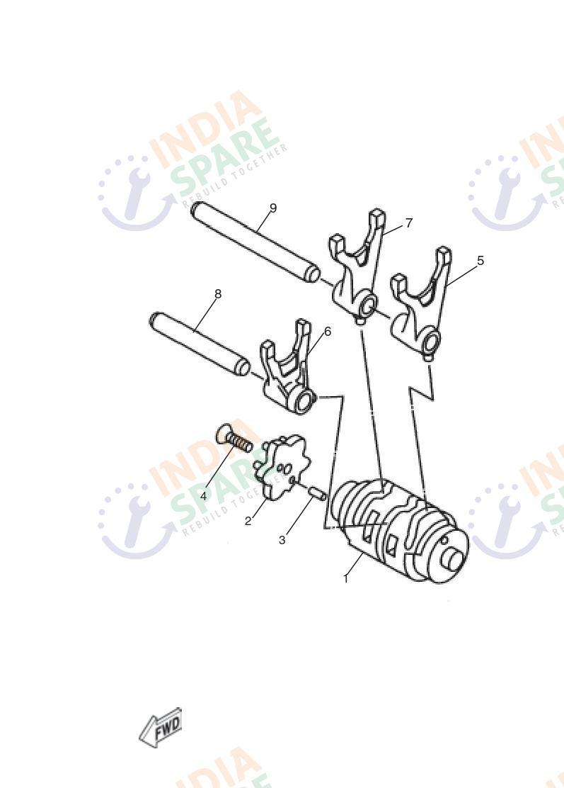SHIFT CAM FORK